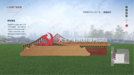 鳳陽縣府城鎮大王府村黨群服務中心 文化氛圍提升